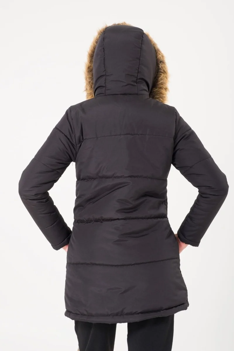باربورا Winter Fur Collar Women's Puffer Coat 7112SE