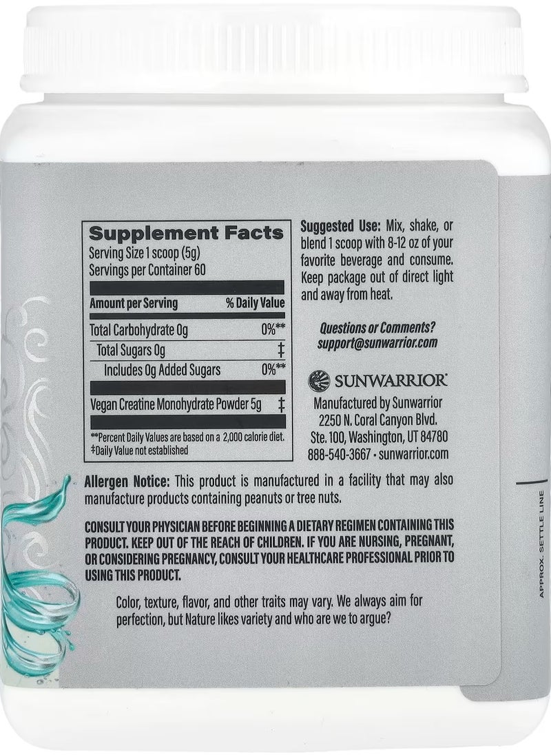 Sunwarrior Active Creatine Monohydrate, Unflavored, 10.58 oz  - Image 2