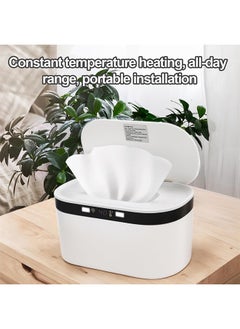 Beauenty Baby Wipe Warmer Innovative Spring Design Large Capacity Wipes Dispenser and Diaper Wipe Warmer with Night Light Fast and Even Heating Temperature Display  4 Levels of temperature adjustment  Vehicle  - Image 2