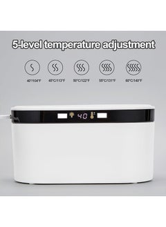 Beauenty Baby Wipe Warmer Innovative Spring Design Large Capacity Wipes Dispenser and Diaper Wipe Warmer with Night Light Fast and Even Heating Temperature Display  4 Levels of temperature adjustment  Vehicle  - Image 3