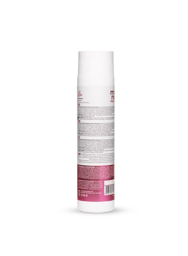 QOD PROFESSIONAL MORE Volume Shampoo 300ml - Image 2