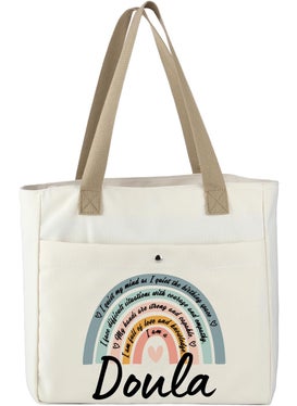 WCGXKO WCGXKO Doula Thank You Gift Doula Definition Gift Doula Zipper Pouch Cosmetic Bag (Doula TB) 