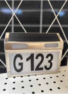 GCC ENERGY House Number Solar Wall Lights  - Image 3