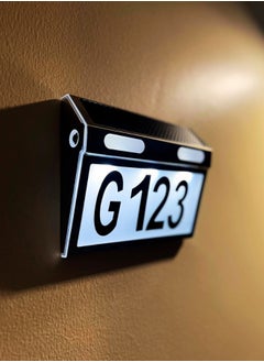 GCC ENERGY House Number Solar Wall Lights  - Image 2