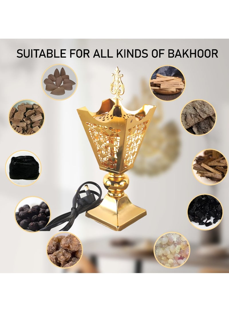 Premium Electric Incense Oud Holder Luxurious design for Home and Office Fragrance - Image 2