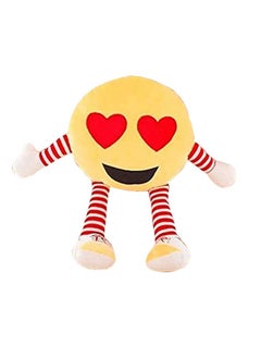 CLICK4DEAL CLICK4DEAL Softness Long Soft Lovable hugable Cute Giant Life Size Emoji (Emoji Pillow, Heart Eye Emoji)  - Image 3
