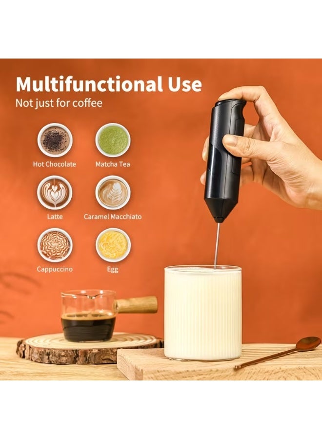 إيزي خفاقة حليب كهربائية يدوية فاخرة - مضرب، صانع رغوة، وخلاط مشروبات صغير للقهوة - Image 3