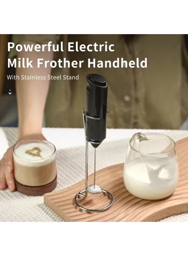 إيزي خفاقة حليب كهربائية يدوية فاخرة - مضرب، صانع رغوة، وخلاط مشروبات صغير للقهوة - Image 2