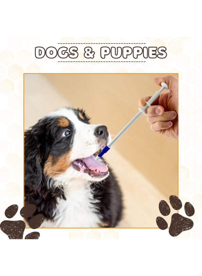 عام مطلق حبوب منع الحمل للقطط والكلاب - حبوب منع الحمل للحيوانات الأليفة ذات طرف ناعم لسهولة توصيل الأدوية | أداة توزيع مسدس حبوب الدواء للحيوانات الأليفة الصغيرة والكبيرة | جهاز حقنة قابل لإعادة الاستخدام بتصميم H- Bar مطور - أزرق فاتح، عبوة واحدة - Image 3