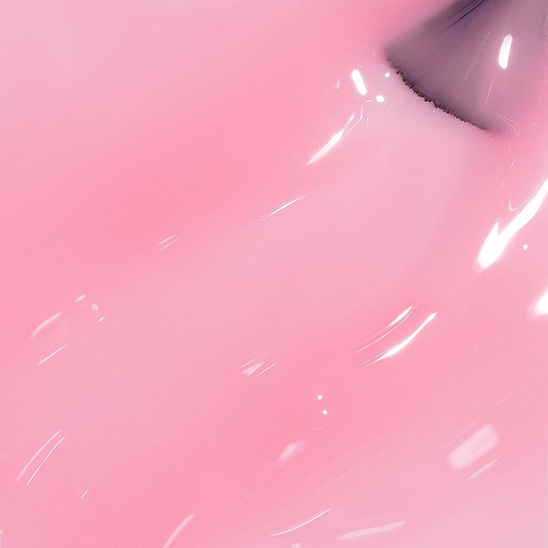 RARJSM Translucent Sheer Pink Gel Nail Polish LED UV Gel Soak Off Clear Pinky French Manicure Nude Pink Jelly Nail GelPolish Varnish Curing Requires 1pcs 15ml for Home Salon Nail Art DIY - Image 2