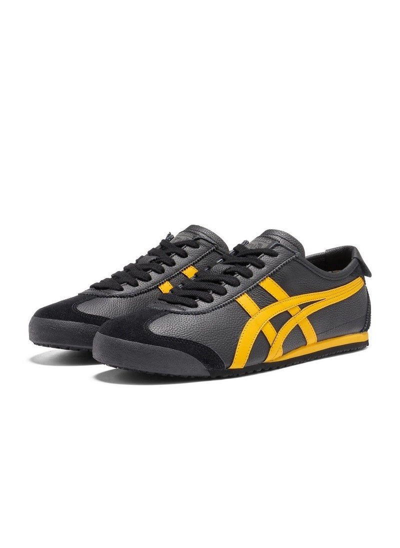 Onitsuka Tiger - Mexico 66 Colorblock Sneakers Black/Yellow - Image 1