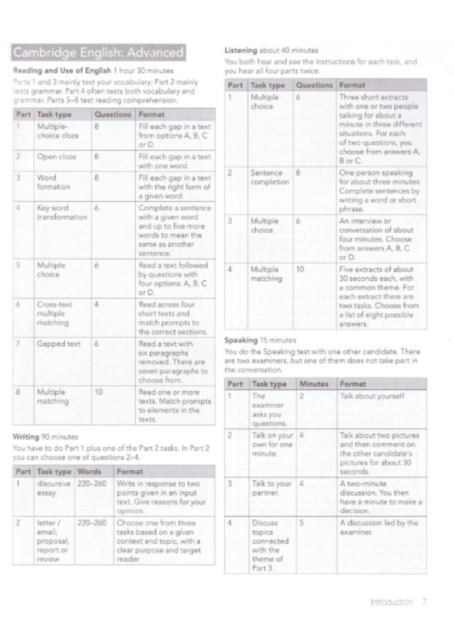 Cambridge Compact Advanced - Materials for preparing for various exams_Teachers_Book - Image 4