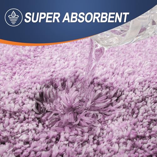 OLANLY Bathroom Runner Rugs 47x24, Extra Soft Absorbent Microfiber Bath Rugs, Rubber Backing, Quick Dry, Washable Bath Mats for Bathroom Floor, Tub and Shower, Home Decor Accessories, Pinkish-Purple - Image 4