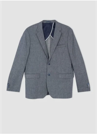 DeFacto Man Slim Fit Mono Neck Blazer