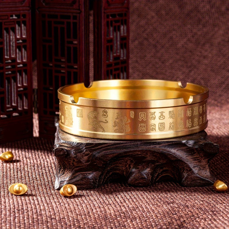 Gold Altın Modern Coffee Table Decorative Home Living Room Office Desk - Image 4