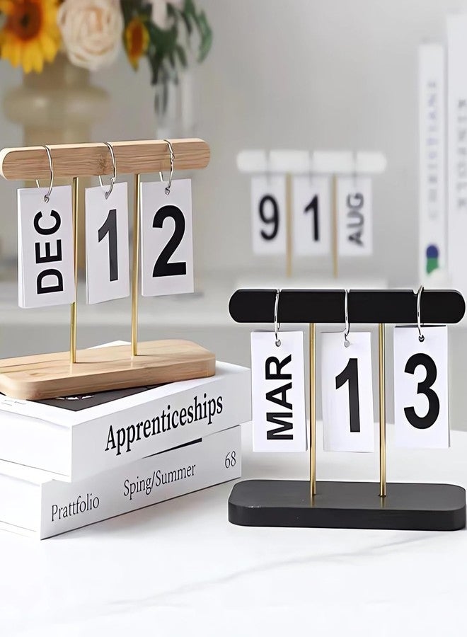 SUPTEC تقويم SUPTEC اليومي القابل للطي للمكتب 2026، قابل لإعادة الاستخدام، ديكور مكتبي، إكسسوارات منزلية، دعائم تصوير (أبيض) - Image 4