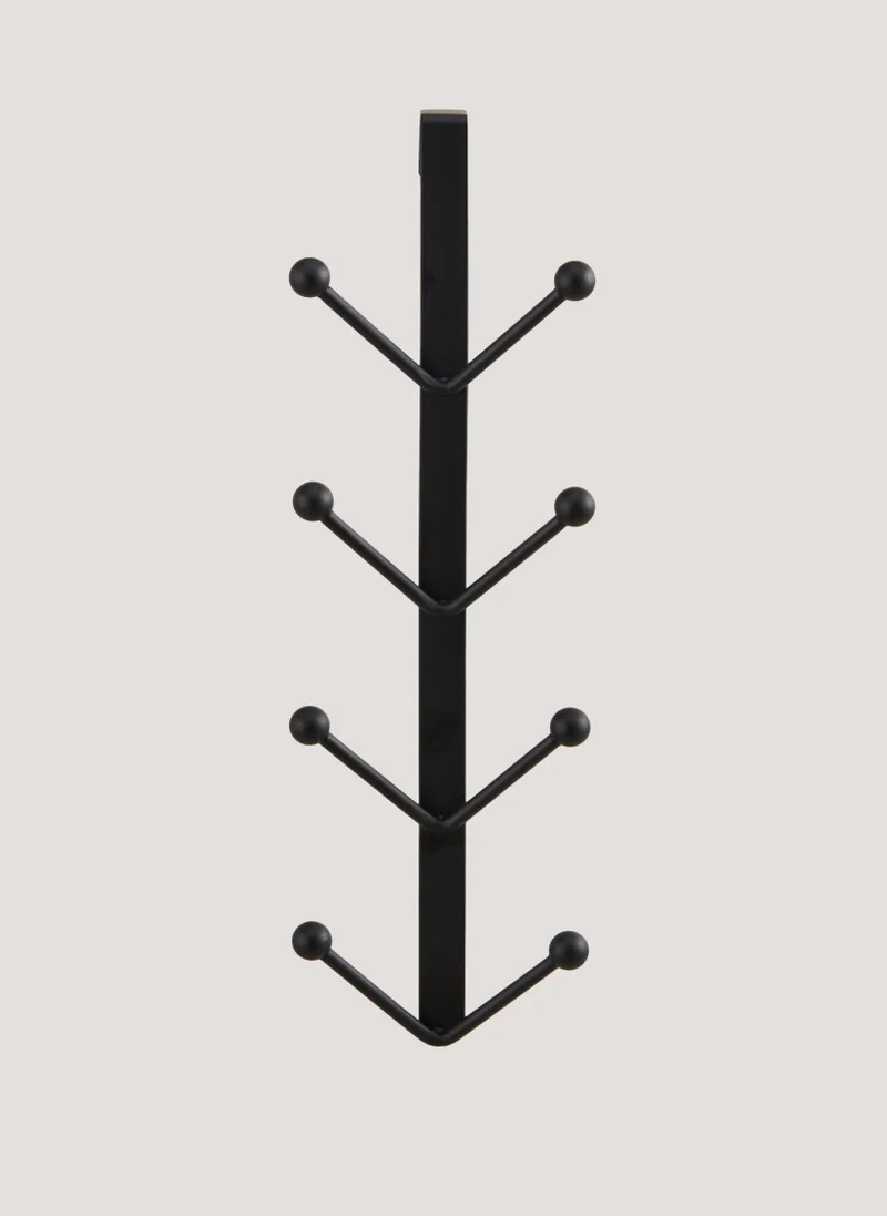 Matalan Black Metal Hooks (22.5cm x 14.5cm x 19cm)