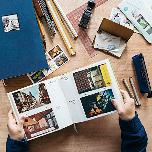 Kolo Hudson 2up Photo Album, Holds 200 4x6 Photos, Ideal for Wedding and Baby Books, Black - Image 3