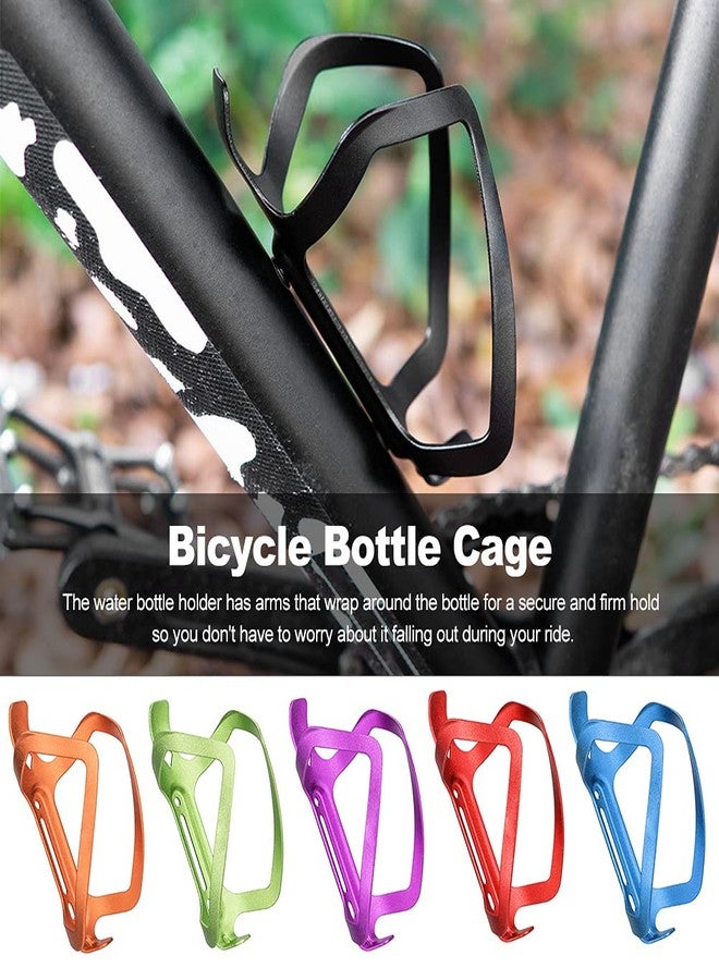 Saycker Bike Water Bottle Holder Universal Bicycle Bottle Cage with Screws,Durable, Lightweight,Great for Road and Mountain Bikes(Purple) - Image 2