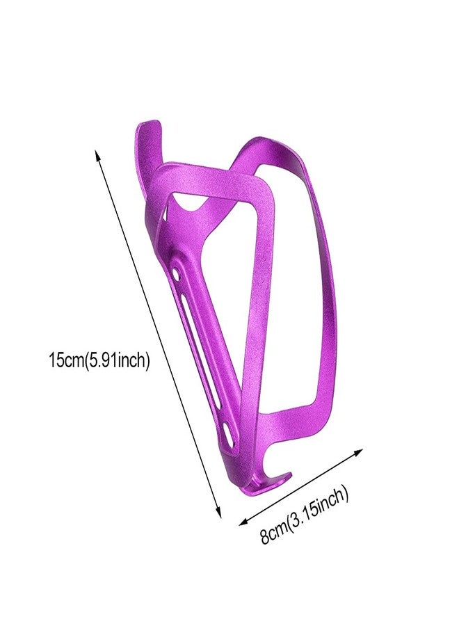 Saycker Bike Water Bottle Holder Universal Bicycle Bottle Cage with Screws,Durable, Lightweight,Great for Road and Mountain Bikes(Purple) - Image 4
