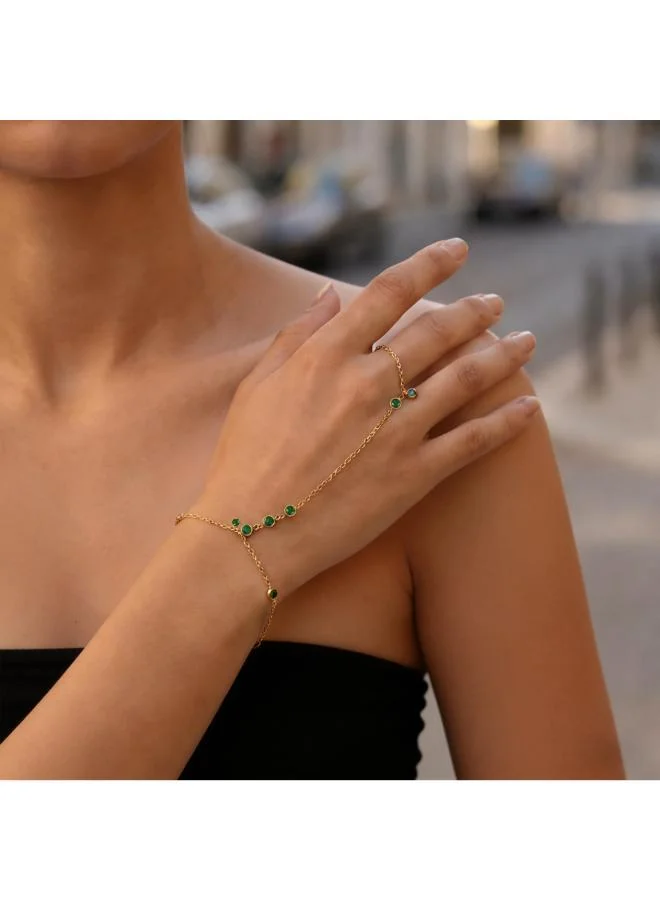 Rovaux  Noor Hand Chain Bracelet for Women | Best Price UAE