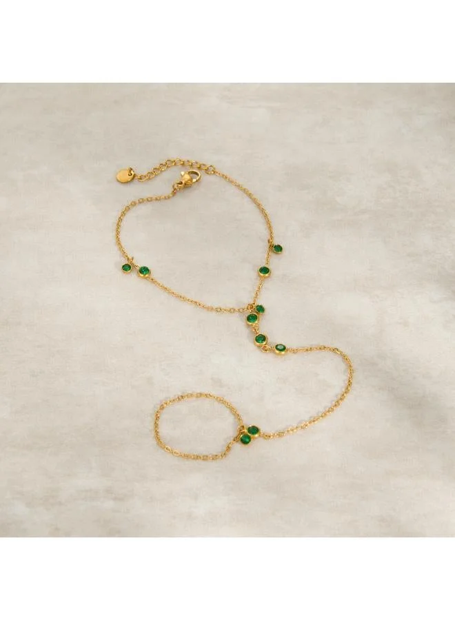 Rovaux  Noor Hand Chain Bracelet for Women | Best Price UAE