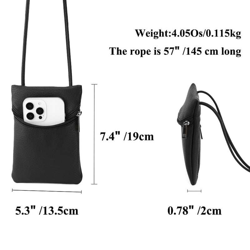 BBORGDC Stylish Crossbody Bag for Women - Small Phone Purse with Adjustable Strap - Synthetic Leather Shoulder Bag for Travel, Vacation & Summer - Original Design Gift for Women & Girls - Image 2