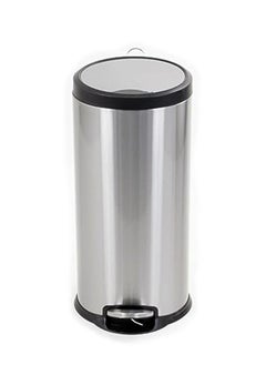 AKC AKC Stainless Steel Trash Bins, Recycle Bins, Round Step Waste Bin ...