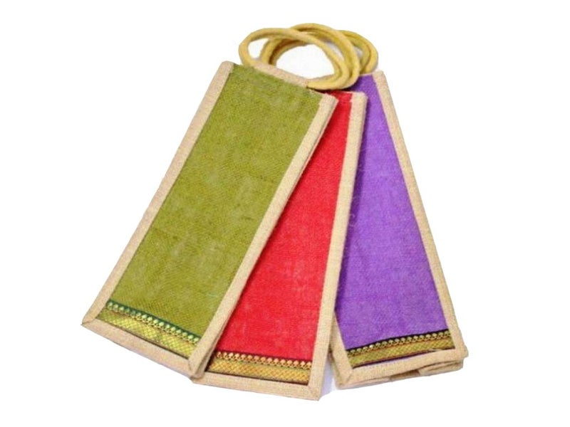 CSM Jute Bag for BottleWine Bottle Bag for 25 Litre Bottle - Image 1