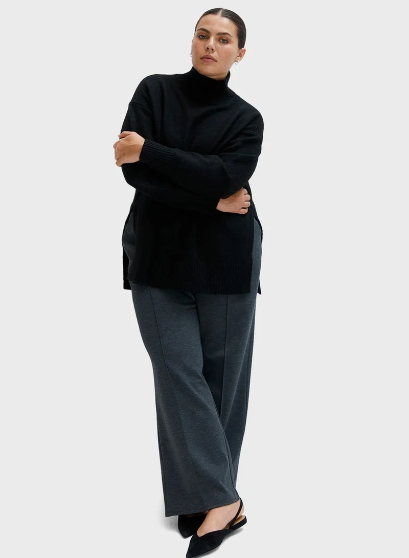 H&M Oversized High Neck Sweater
