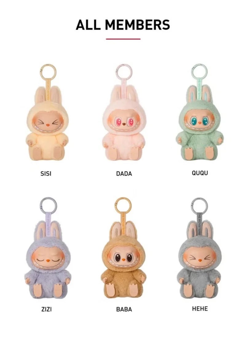 100% Authentic Labubu The Monsters Have a Seat Vinyl Plush Pendant (Whole Set) 6pc Blind Box Original