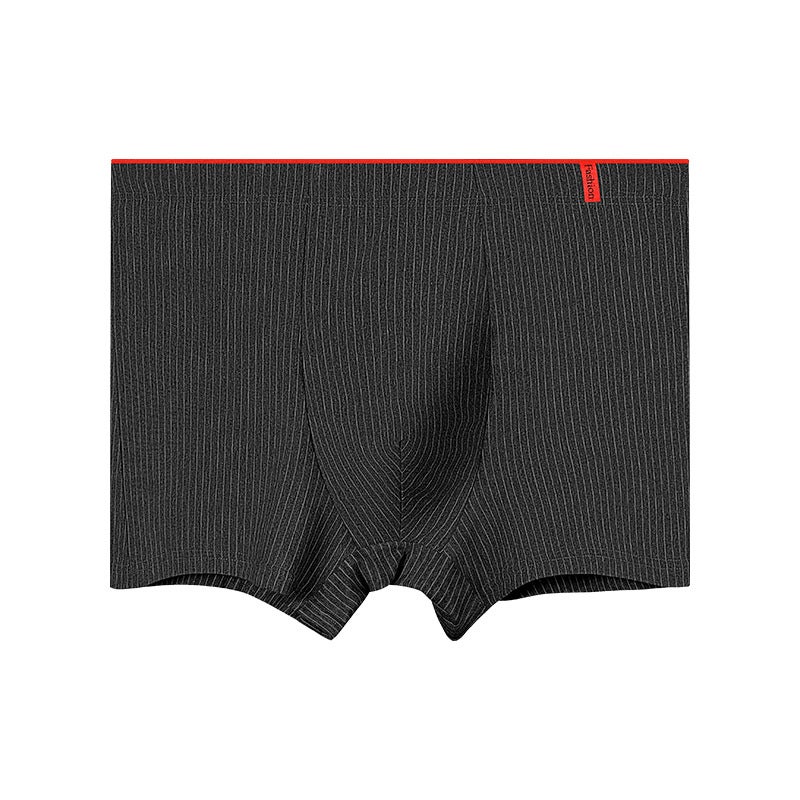 Mens Underwear Cotton Anti-bacterial Mens Four-corner Underpants Mens Short Underpants Sports Boxers Fashionable plus size Underpants black room 