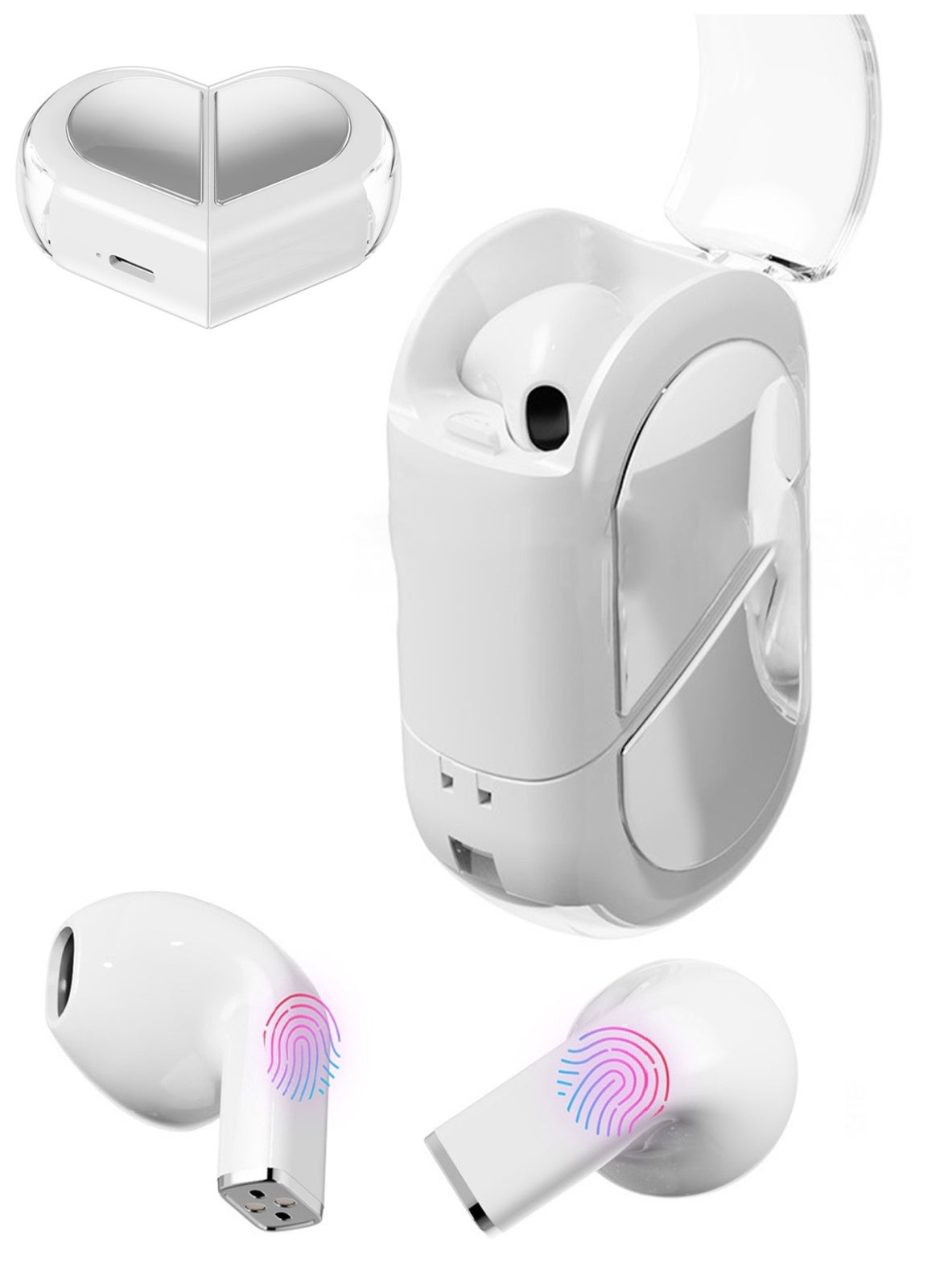 cmgtyyd Cmgtyyd Tiny Mini Invisible Earbuds Wireless Bluetooth Z97C557952FC809FB5331Z