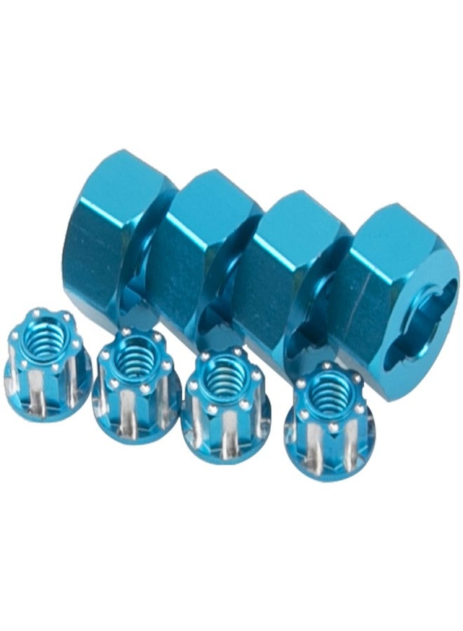 Vgoohobby 12mm Wheel Hex Hubs Adapters 7mm Thickness & M4 Non-Slip Nut & Cross Wrench Tool Compatible with 1/16 Traxxas Slash E-Revo Summit 1:16 RC Car - Image 4