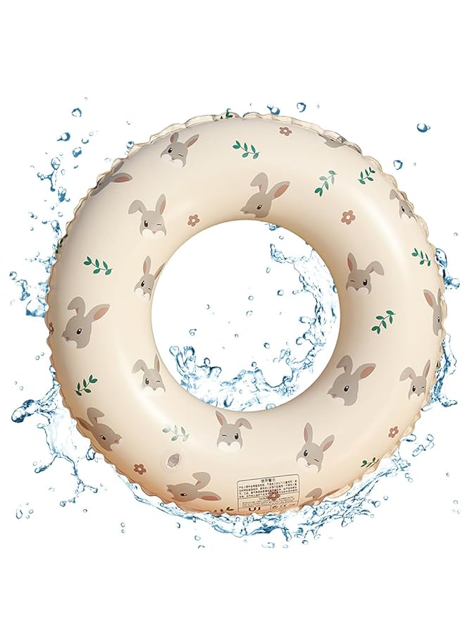 KASTWAVE Swimming Ring Cute Cartoon Rubber Ring For Swimming Inflatable Swim Ring Inflatable Pool Floats Swimming Rings Summer Beach Water Party - Image 1
