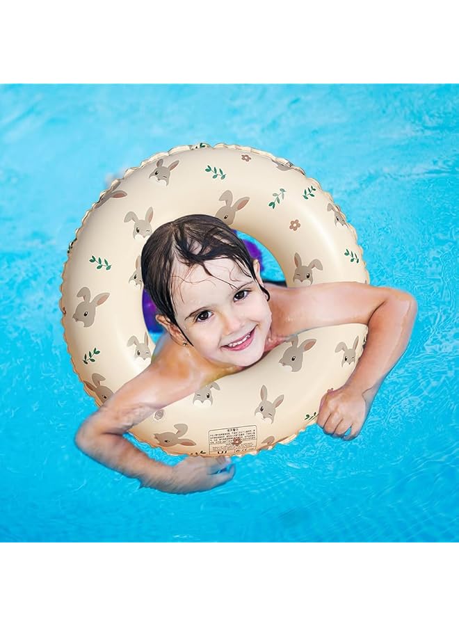 KASTWAVE Swimming Ring Cute Cartoon Rubber Ring For Swimming Inflatable Swim Ring Inflatable Pool Floats Swimming Rings Summer Beach Water Party - Image 5