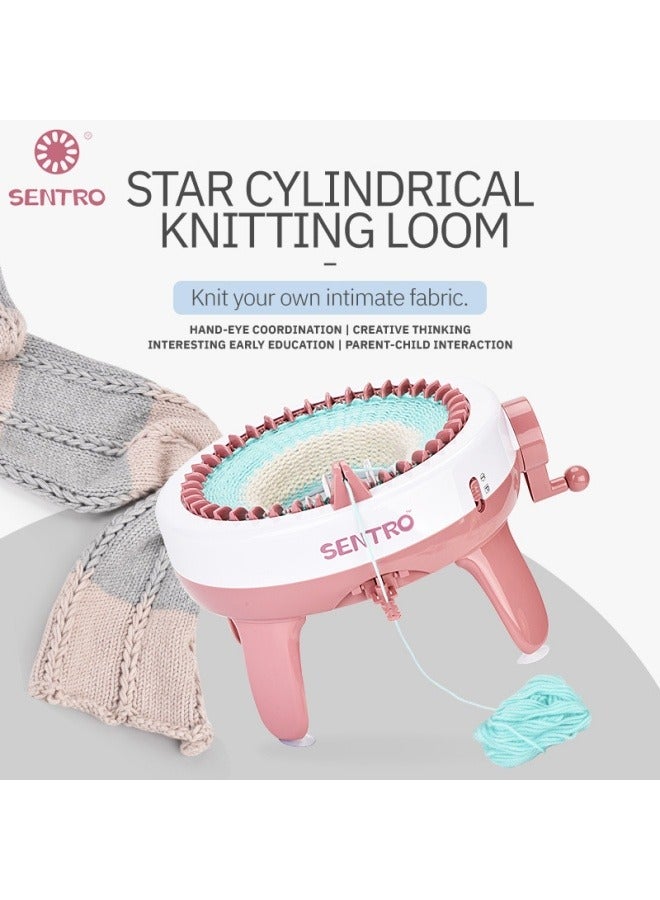 Star cylindrical wool knitting machine 48 Knitted Sweater Adult Children Hand Knitting Machine - Image 2