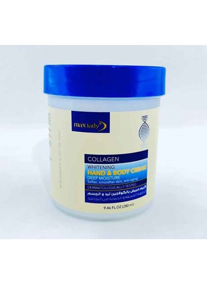 Max Lady - Max Lady Collagen Whitening Hand & Body Cream - Image 1