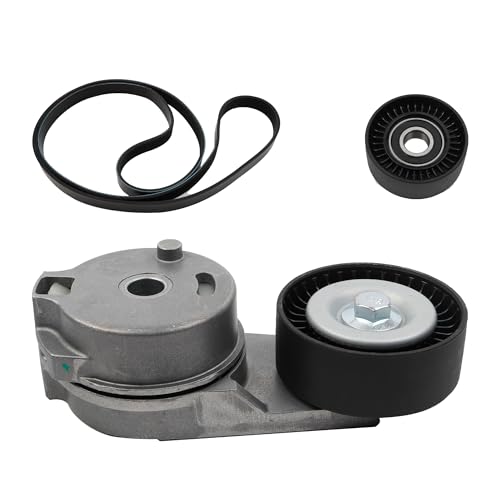 Dasbecan 38323 Drive Belt Tensioner Idler Pulley Serpentine Kit Compatible with Ram 1500 20132022Ram 1500 Classic 20192022 57L V8 Replaces 6PK1853 Belt - Image 1