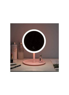 ماركة غير محددة مرآة مكياج دائرية LED قابلة لاعادة الشحن تعمل باللمس  - Image 5