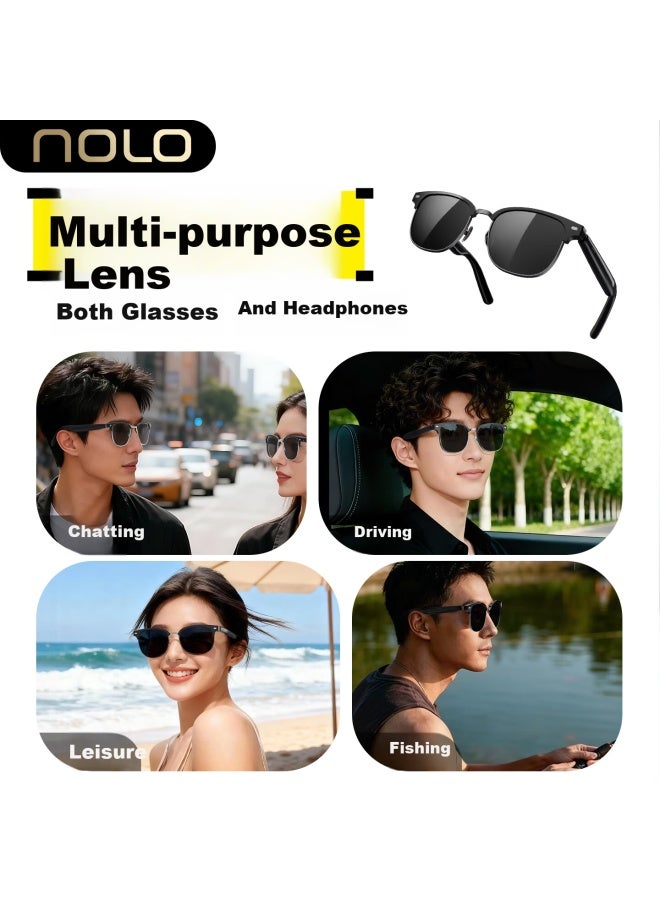 Nolo Ai Smart Gl Bluetooth Earphones Audio Gl Ai Voice Conversation Language Translation Sungl Long Battery Life - Image 2
