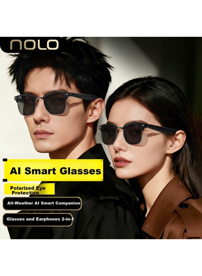 Nolo Ai Smart Gl Bluetooth Earphones Audio Gl Ai Voice Conversation Language Translation Sungl Long Battery Life - Image 1