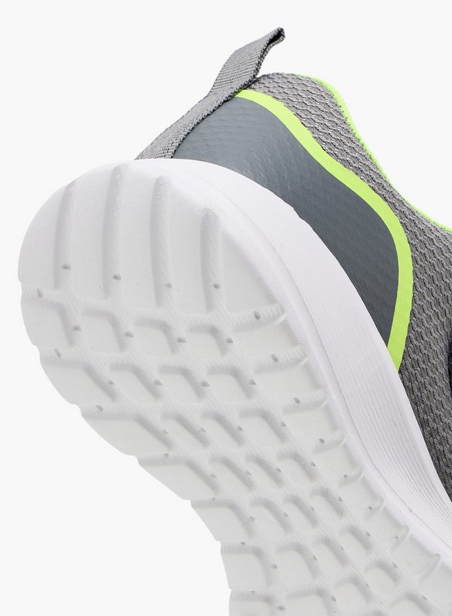 Oaklan by Shoexpress Boys Logo Detail Sports Shoes with Hook and Loop Closure  - Image 5