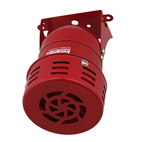 BQLZR Siren Bell Clock Industrial Siren AC 110V, Industrial 110dB MS-190 Alarm Sound Motor High Power Buzzer Siren ,Suitable for Home, Industrial, Shop Alarms,Orchard - Image 2