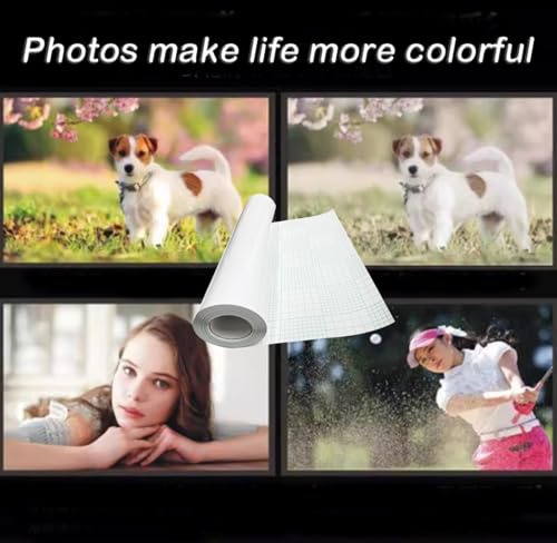 INTBUYING Matte Cold Laminating Roll Film Cold Lamination Film Self-Adhesive Anti-Bubble 25In x180In 3Mil Thick Laminate Roll for Office School - Image 5