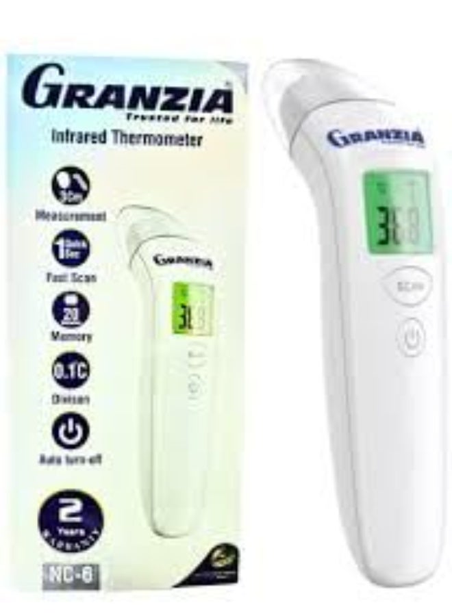 Granzia Non-Contact Infrared Baby Thermometer – Digital Forehead Thermometer for Newborns, Infants, and Children - Image 1
