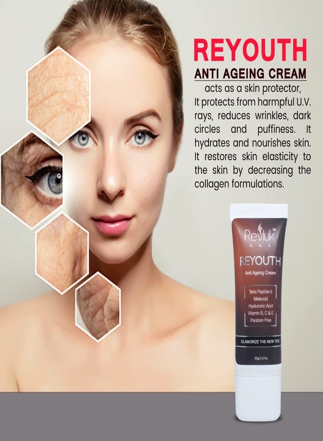 Revluk-Reyouth Anti Aging Cream Renewing Night Cream, Reduce Wrinkles and Fine Lines Overnight, 30gm - Image 4