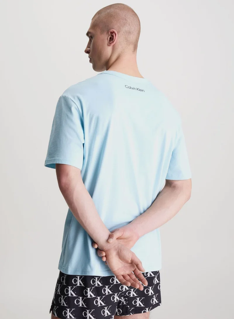 CALVIN KLEIN Logo Crew Neck T-Shirt