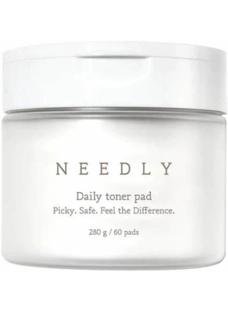 Needly Daily Toner Pad Gentle Exfoliation 60unit 280g - Image 1