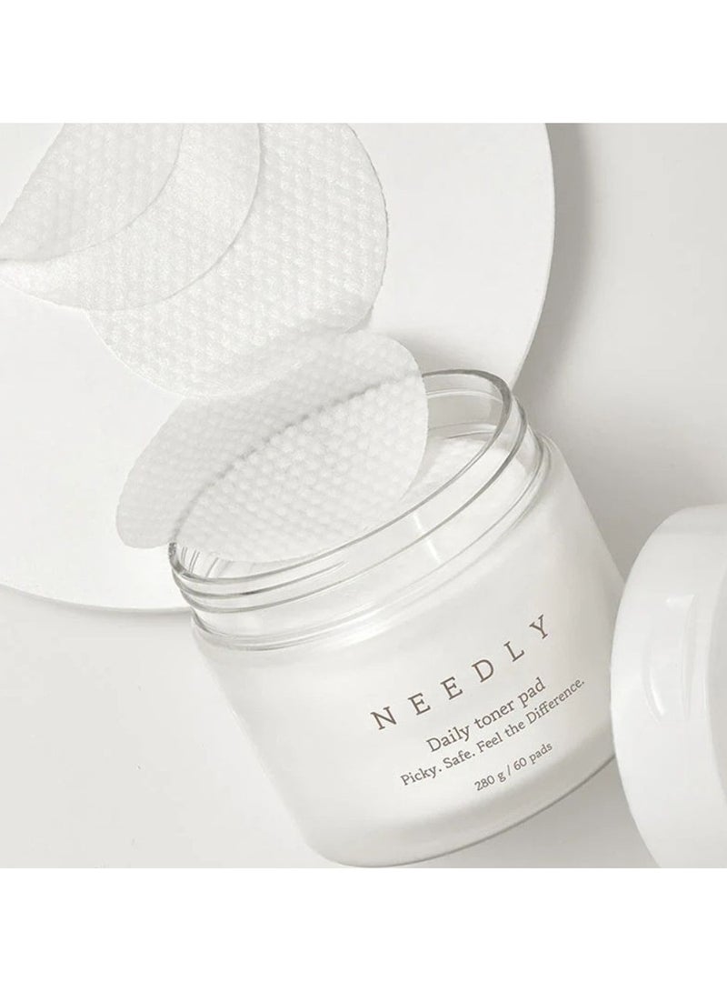 Needly Daily Toner Pad Gentle Exfoliation 60unit 280g - Image 4
